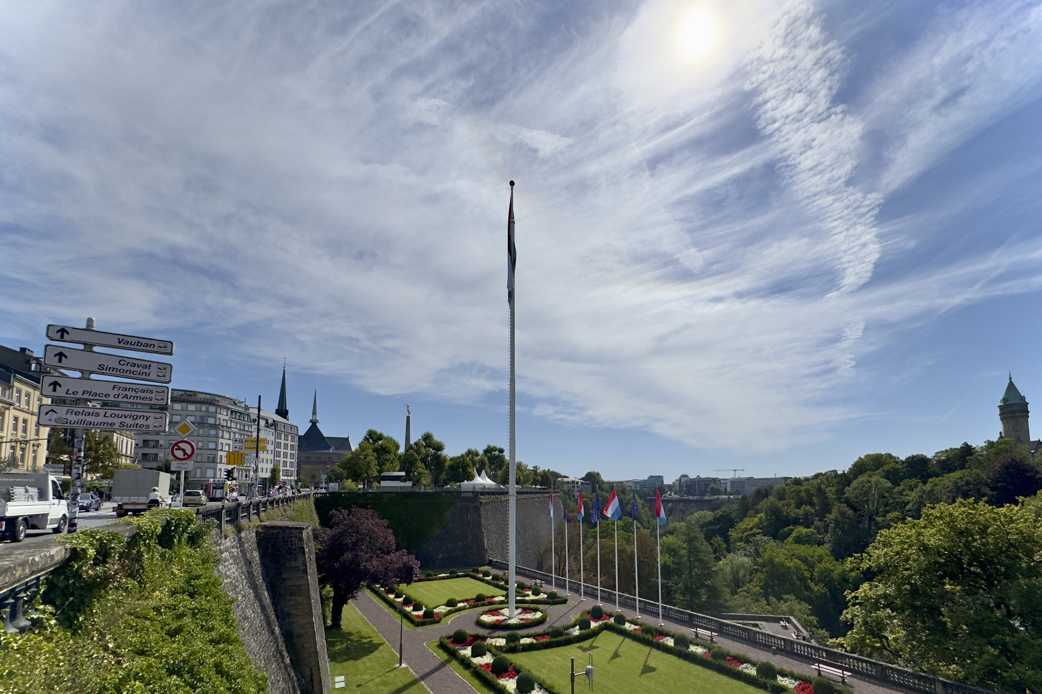 Aussichtsplattform Platz der Nation, Luxembourg