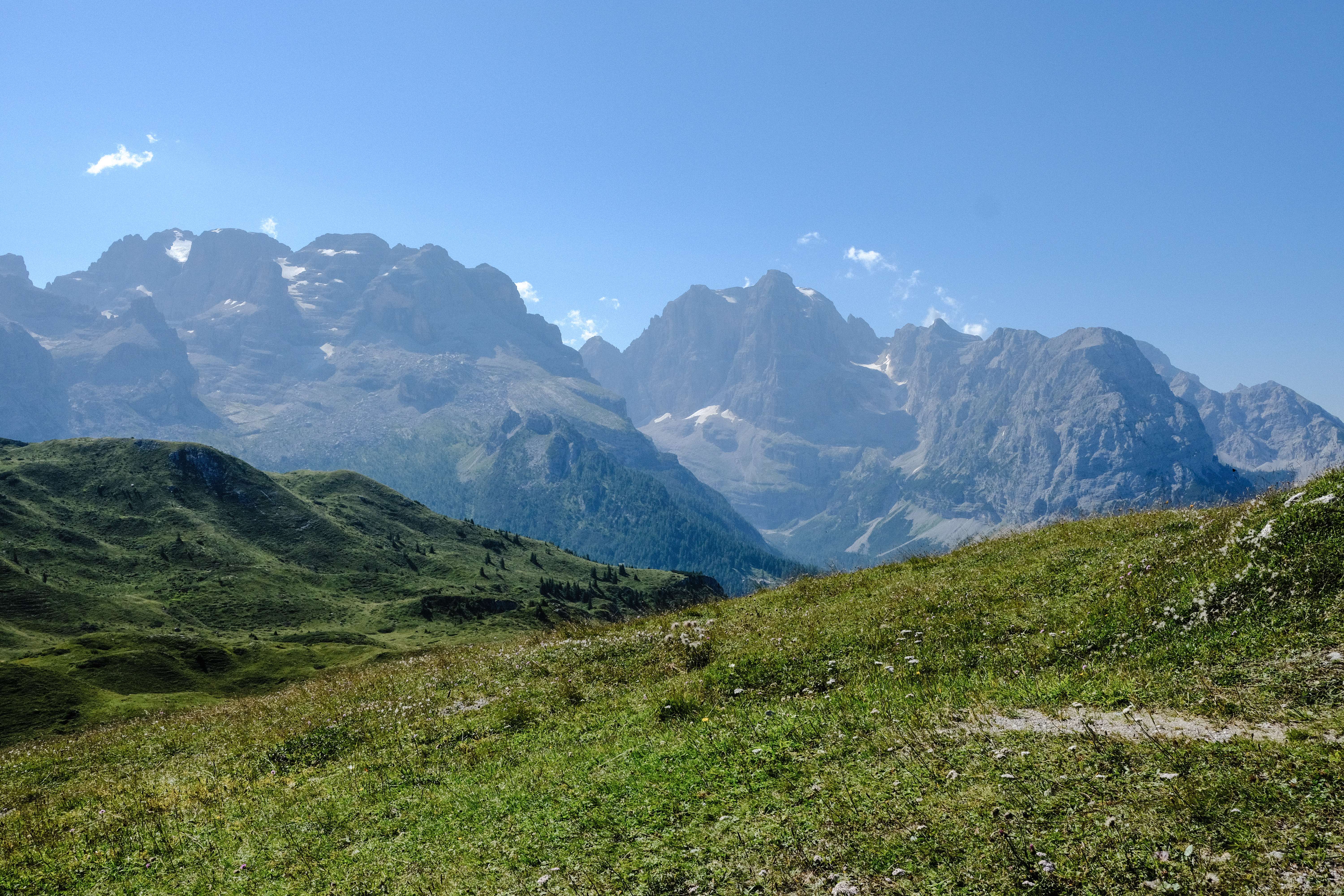 Monte Spinale, looking south
